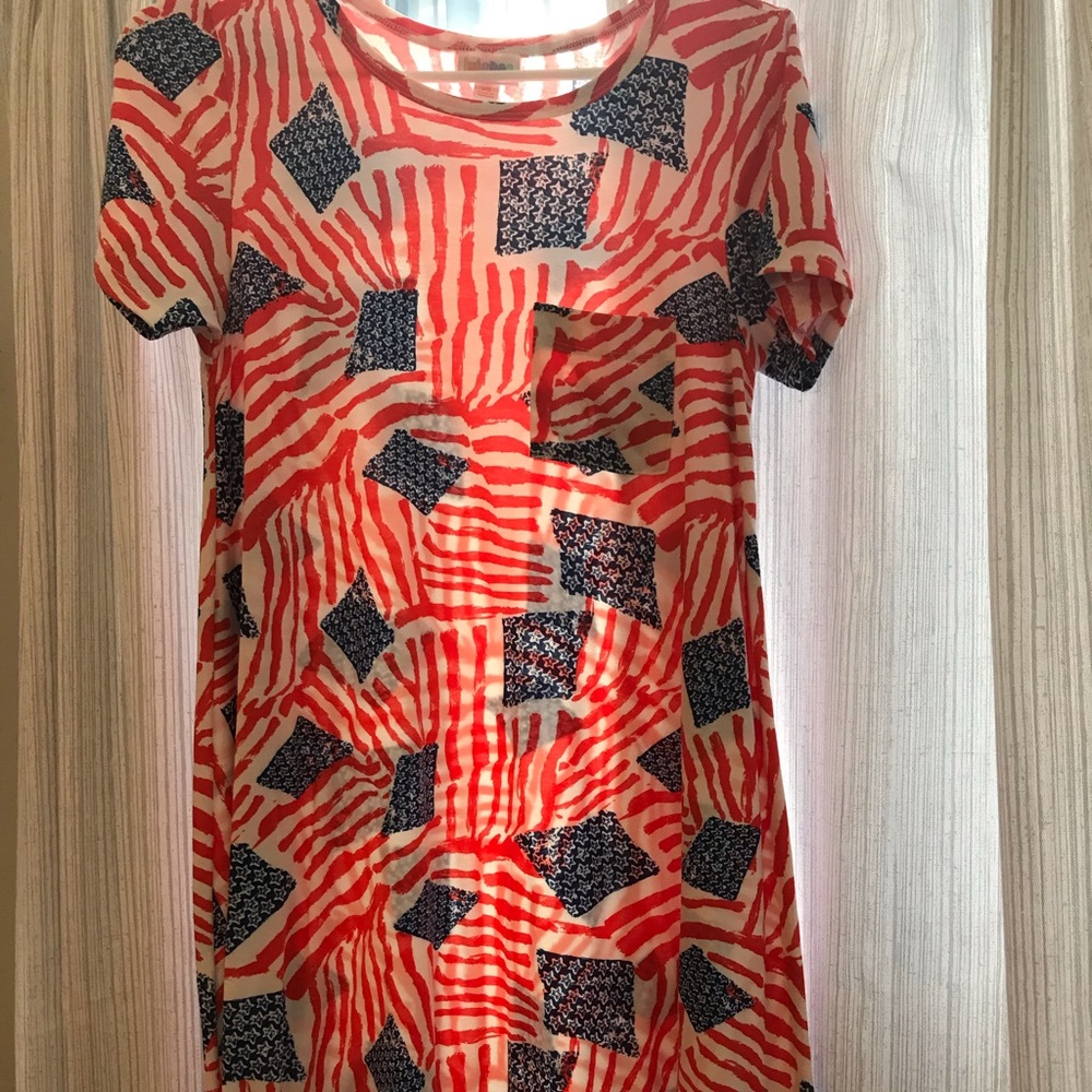 XS Americana Lularoe Carly Dress